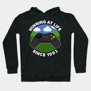 30th Birthday Gamer Winning At Life Since 1993 Hoodie